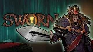 SWORN - СВЕЖАЙШИЙ РОГЛАЙК В СТИЛИСТИКЕ DARKEST DUNGEON🔴. НОВЫЙ HADES? СМОТРИМ SWORN (demo)