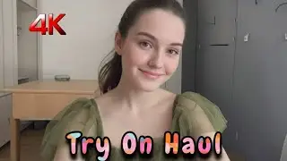 4K Transparent Shein Clothes Fashion Try-On Haul | Shein See- Through Lingerie Style Fashion Review 