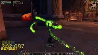 WOW Animations - Allied Races - Void Elf Destruction Warlock (male)