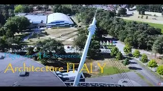 Flight over The Soeverein - Architecture Italy