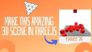 How to make this amazing Three-JS scene with gravity in it | Three js tutorial