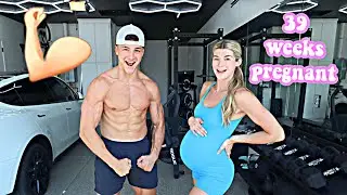 Will This Workout Make Her Go Into Labor *Working Out 39 Weeks Pregnant*