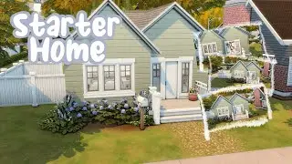STARTER HOME//NO CC/SIMS 4 BUILD