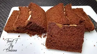 Chocolate Tea Time Cake (no oven) || চকলেট টি টাইম কেক। Tea time cake | chocolate sponge cake |