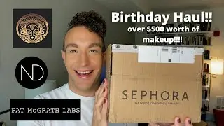 Birthday Haul! | Pat McGrath, Natasha Denona & Sigil Inspired! | 2 Looks