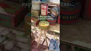 mercadillos para comprar muebles antiguos #inventandobaldosasamarillas