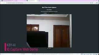 ID Document Auto Capture On Web Front-End