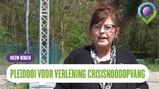 Anne-Marie doet hartenkreet voor verlening crisisnoodopvang in Nieuw Bergen