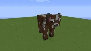 как построить корову в minecraft