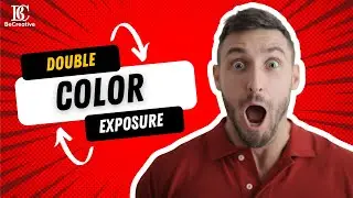 Double Color Exposure in Photoshop Tutorial #photoshoptutorial #photographyhacks #doubleexposure