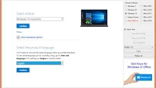 Hướng dẫn sử dụng công cụ Microsoft Windows and Office ISO Download Tool || #VuiVe9569 - VuiVe9569