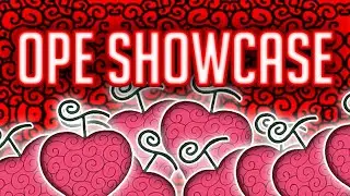 Ope Ope no mi showcase ! - One Piece Rose
