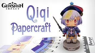 Genshin Impact: Qiqi Paperized