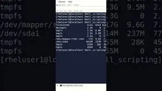 Shell Scripting | Disk Usage Monitor 1 day auto | 