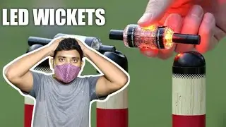 How Led Wickets Work ?? Explained | Price Worth 25 lakhs Of Led Wickets Set