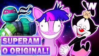 Melhores REBOOTS de DESENHOS! 🤩✨
