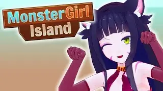 Monster Girl Island  прохождение на русском №1