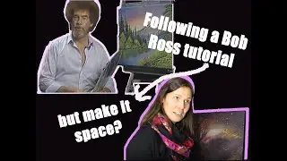 Space Bob Saturday #1 - Bob Ross but space