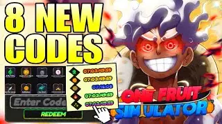 [GEAR 5 + 4X UPDATE] ALL NEW WORKING CODES IN ONE FRUIT SIMULATOR 2024 AUGUST! ONE FRUIT SIMULATOR