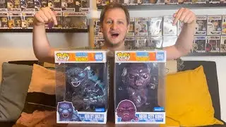 The Monsters Have Arrived! - Godzilla Vs Kong Jumbo 10 Inch Neon City Lights Funko Pop Unboxing