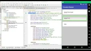 How to Custom EditText in Android Studio, Android For Beginner 2017.