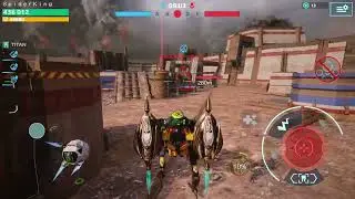 I played 1 VS 1 against the strongest Top 1 rank player in the Champions League💀💀💀💰💰💰 War Robots)