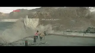 San Andreas Fayı - Dwayne Johnson - Baraj Yıkılma Sahnesi