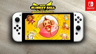 Super Monkey Ball Banana Rumble | Nintendo Switch Oled Gameplay