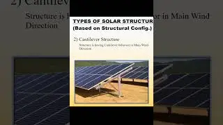Cantilever Solar Structures