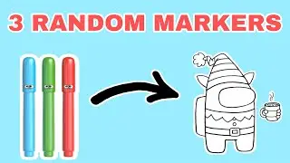 3 Marker Challenge #3! (feat. Annabelle)