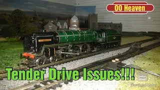 Budget Model Railways.  Hornby Britannia Class Tender Drive Repair.
