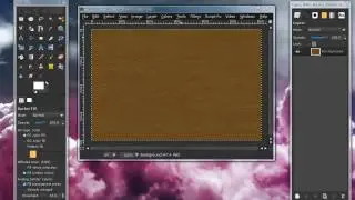 Beginners guide to gimp- how to quickly create a wood texture from scratch in GIMP