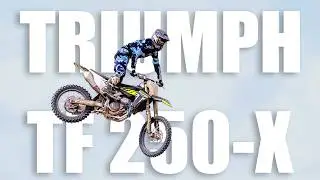 Caleb Tennant Triumph TF 250-X Motocross Bike Review| First Ride Impressions
