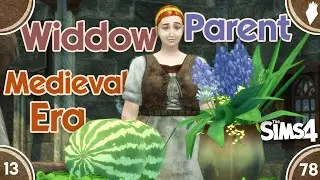 Single Parenting In The Middle Ages | Sims 4 | Ultimate Decades Challenge | 1378