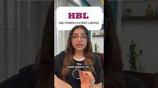 One stock working in Railways & Defence📈 #stockmarketindia #investing #hblpower #stocktobuy #shorts