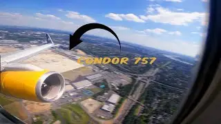 Condor Boeing 757-300ER Take off | Düsseldorf International Airport