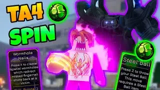 [YBA] Tusk Act 4 Spin is a TRYHARD DESTROYER...