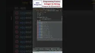 [Beginners] How to Convert int to String in Java | Integer to string in java 