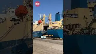 Как грузят авто в Японии 