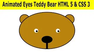Teddy Bear With HTML 5 and CSS 3 | CSS Animation | CSS Effects