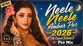 Pro Mix - Neele Neele Ambar Par (AI Cover Remix) | Best Techno DJ Remix 2026 | Viral Club Mix