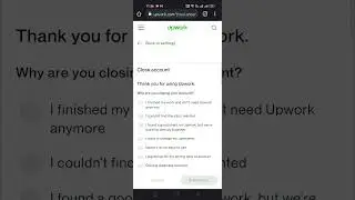 how to delete Upwork account permanent| Upwork account delete kaise kry#viral #onlineearning #upwork