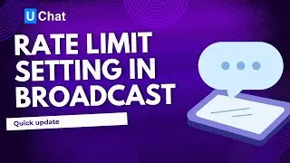 Rate limit Settings in Broadcast - Max Bot users per Minutes