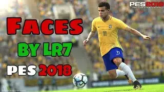 PES 2018 | Faces Pack by LR7_Face + Ribery face by lucas 