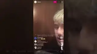 Lil Peep's Livestream On Instagram (11/14/17)