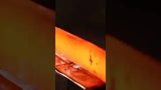 Дамасская сталь из троса и меди!