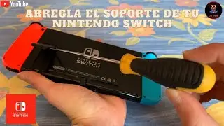 Como ARREGLAR el SOPORTE de la NINTENDO SWITCH  - FÁCIL y RÁPIDO