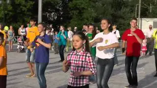 День защиты детей!  Флешмоб. Волгореченск.     1 июня 2014.
