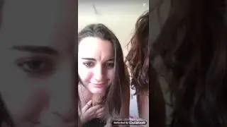 Periscope broadcast sweet girl