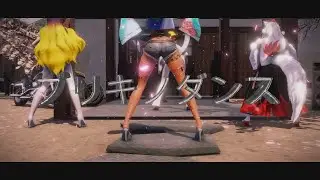 [東方MMD] 四天王（女王）でブリキノダンス！ Tinplate Dance of the Great Four!  (風見幽香・犬走椛・聖白蓮・寅丸星) [Mask Accessory DL]